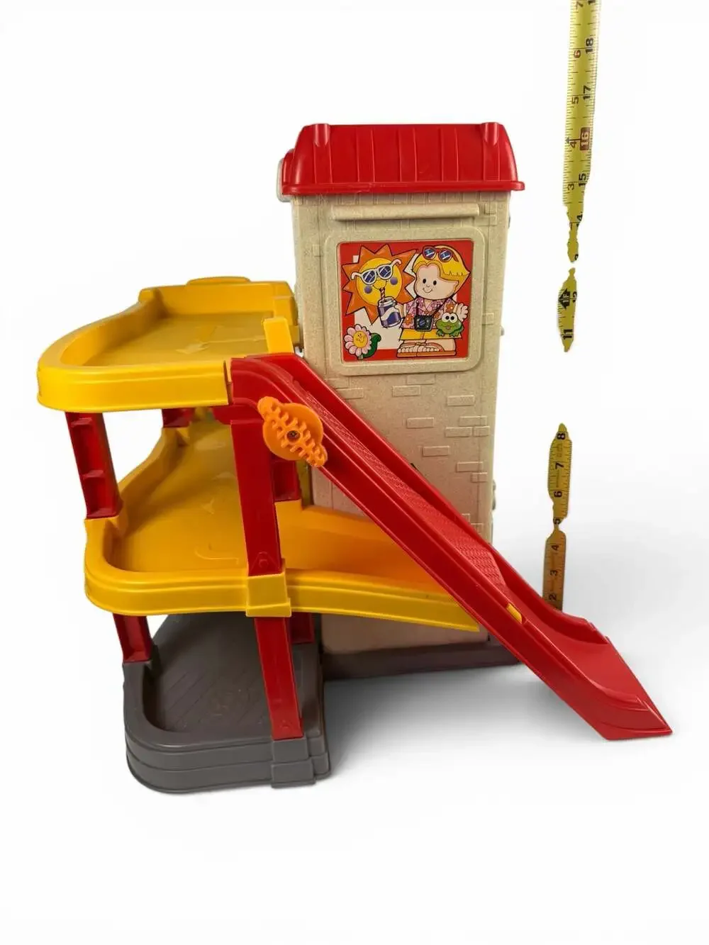 Fisher-Price Little People Wheelies Stand 'n Play Rampway Garage